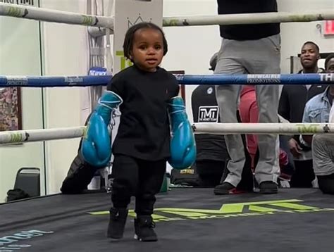 floyd mayweather's grandson kj.